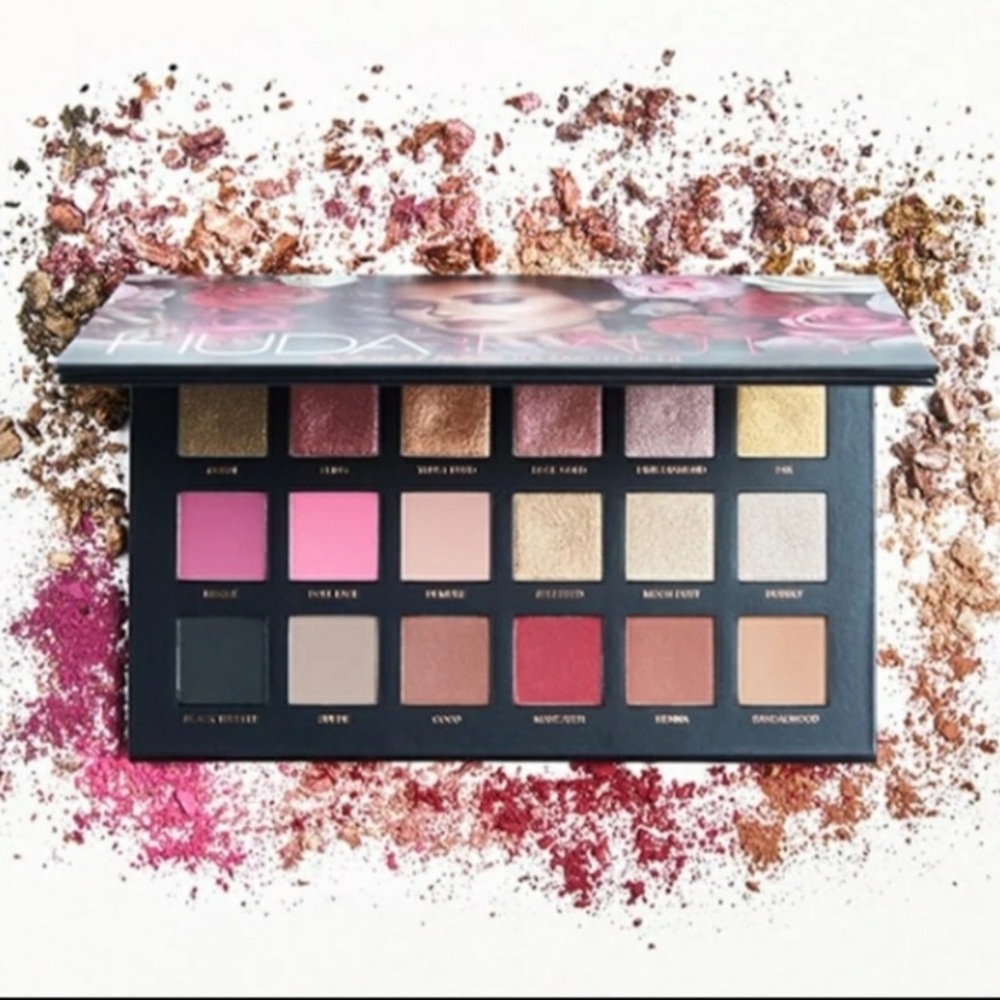 TEMPORARY PRICE DROP ⬇️ HUDA BEAUTY ROSE GOLD REMASTERED EYESHADOW PALETTE